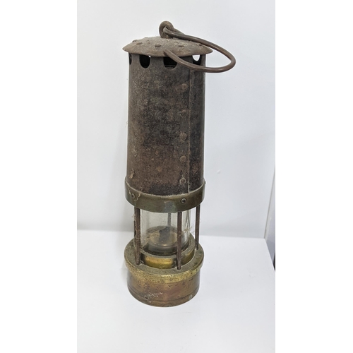 105 - A E Thomas and Williams miners lamp, 31cm h, Location:5.1