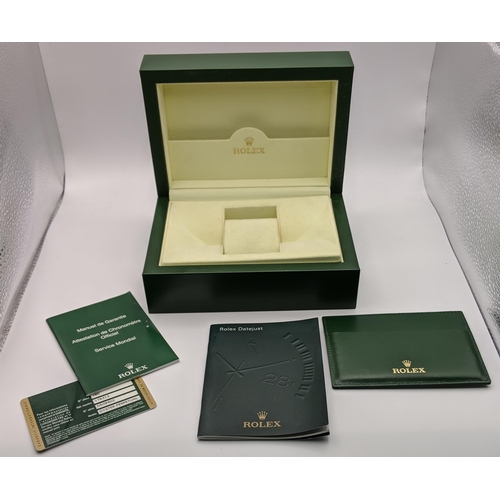 149 - A Rolex green leather wristwatch box and out cardboard box, reference number 31.00.04
Location:A4B