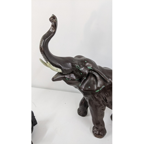 216 - A mixed lot to include a cast metal elephant, a trinket box, coasters and one other, Location:2.4