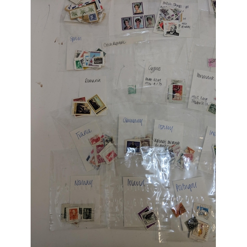 305 - Various postage stamps to include Princess Diana, Netherlands, Czech Republic and others, also to in... 