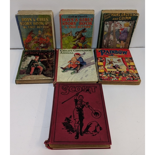 307 - Children's books from the 1930s and 1940s to include Boys & Girls Story Book No. 3 and one other, St... 