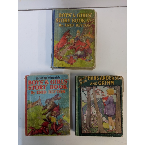 307 - Children's books from the 1930s and 1940s to include Boys & Girls Story Book No. 3 and one other, St... 