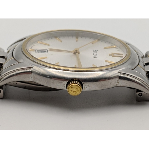 72 - A gents Bulova classic Sutton Dress expansion manual wind wristwatch
Location:CAB6