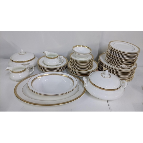 95 - A Royal Doulton Ritz pattern part dinner service Location:3.3