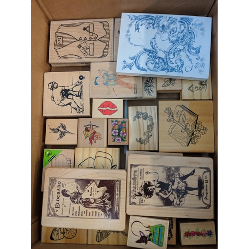 267 - A large collection of mainly unused printing block stamps, Location:1.5