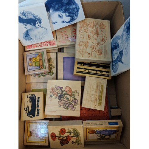 267 - A large collection of mainly unused printing block stamps, Location:1.5