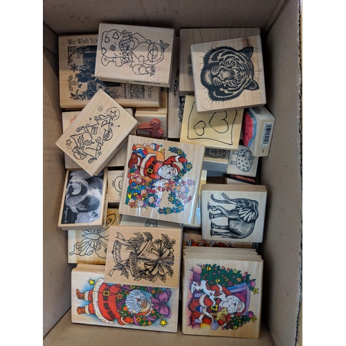 267 - A large collection of mainly unused printing block stamps, Location:1.5