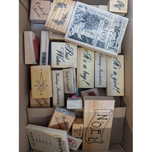 267 - A large collection of mainly unused printing block stamps, Location:1.5