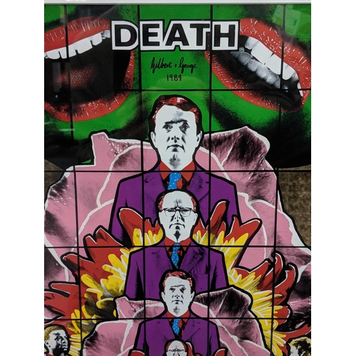 395 - Three modern posters advertising Gilbert & George Exhibitions, Dirty Words Pictures, Major Exhibitio... 