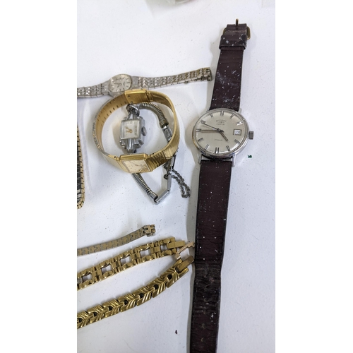 427 - Mixed ladies and gents watches to include a Rotary automatic, Rotary quartz and others, Location:CAB... 