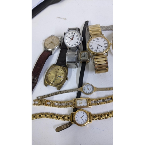 427 - Mixed ladies and gents watches to include a Rotary automatic, Rotary quartz and others, Location:CAB... 