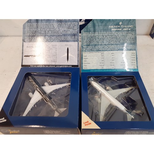 Gemini Jets-A collection of 8 commercial diecast model aircraft, 1:400 scale to include Korean Air, Delta, El Al, Air New Zealand, BA and Allgiant, all appear to be in good condition and unopened.
Location: RWM
