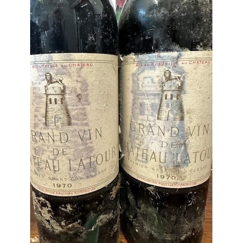 11 bottles of Grand Vin Chateau Latour 1970 vintage
Location: R2