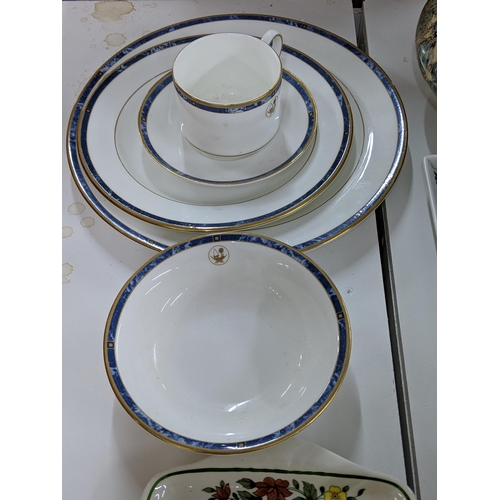 154 - Mixed china to include a Villeroy & Boch 'Summerday' part tea service, Wedgwood and various street a... 