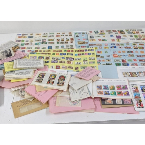 320 - Mixed stamps from around the world to include Commonwealth examples, and others to include booklets,... 