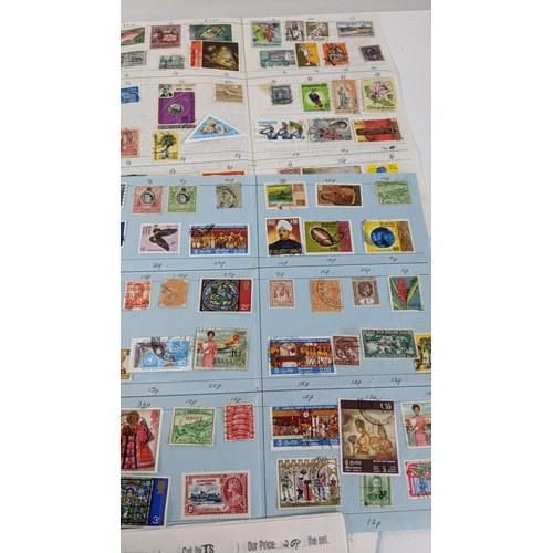 320 - Mixed stamps from around the world to include Commonwealth examples, and others to include booklets,... 