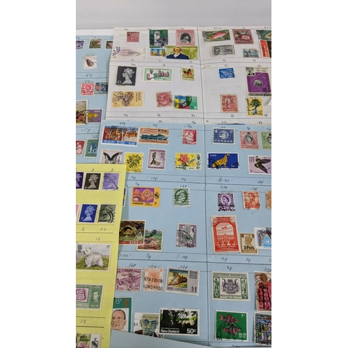 320 - Mixed stamps from around the world to include Commonwealth examples, and others to include booklets,... 