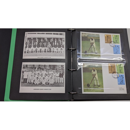 64 - An album of cricket related first day covers 
Location: 1:1