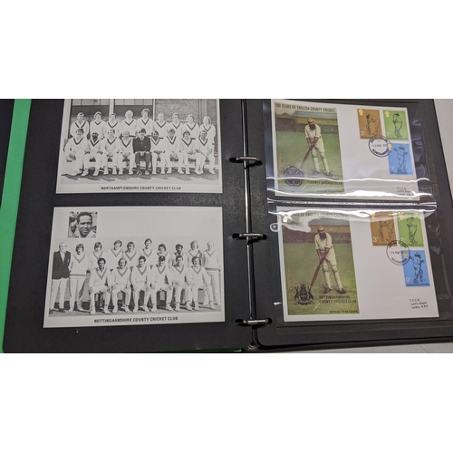 64 - An album of cricket related first day covers 
Location: 1:1