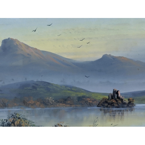 144 - Wolldon -early 20th century British school - a pair of Highland landscape and an H. Hicks Highland l... 