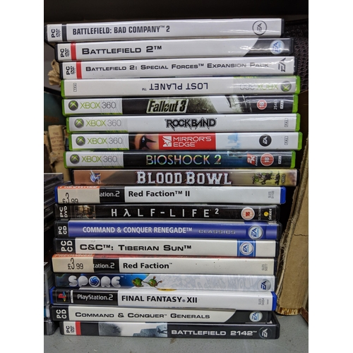 209 - A mixed lot to include classical LPs, children's books, Playstation 1 and 2 games and some Xbox 360 ... 