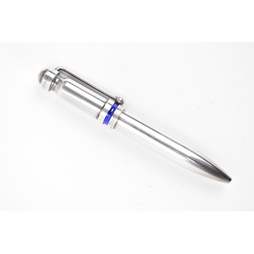 A Tiffany & Co, Paloma Picasso silver ballpoint pen, stamped 925