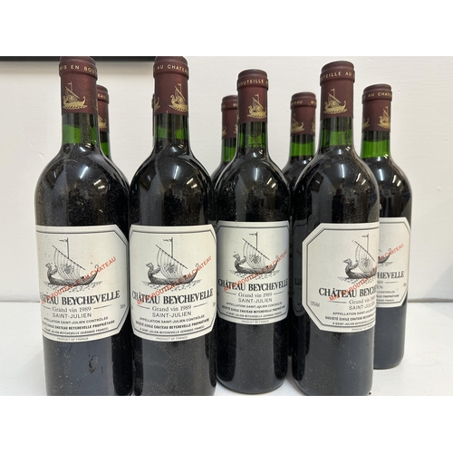 9 bottles of Chateau Beycherelle Grand vin 1989
Location: