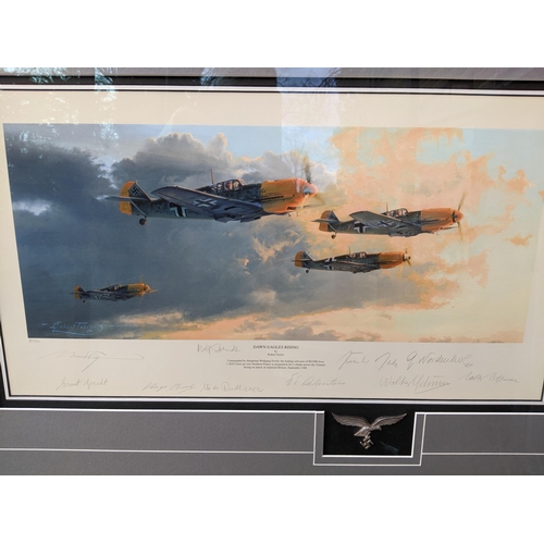 453 - Robert Taylor - Dawn Eagles Rising - a limited edition print, signed in pencil to the margin with va... 