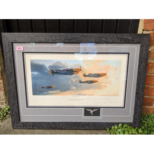 453 - Robert Taylor - Dawn Eagles Rising - a limited edition print, signed in pencil to the margin with va... 