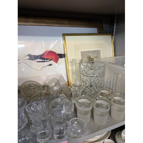 460 - A mixed lot to include glassware and other items, Location:10.2/10.3