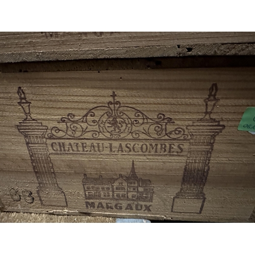 69 - 1 case of Chateau Lascombes 1966 Margaux
Location:G R2