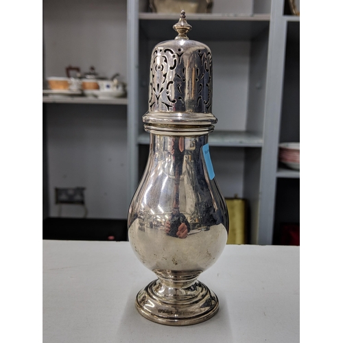 79 - An early 20th century silver sugar shaker
Location: 2.2