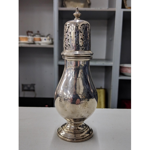 79 - An early 20th century silver sugar shaker
Location: 2.2