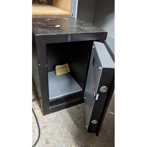 477 - A Black Box Chubb safe, 44.5cm x 32cm
Location:G