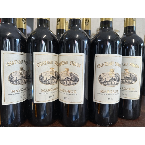 75 - 23 bottles Chateau Siran Margaux, 12 x 2013, 11 x 2012
Location:G4.1