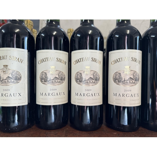 76 - 22 bottles Chateau of Siran Margaux, 5 x 2009, 6 x 2010, 11 x 2011
Location:G3.1