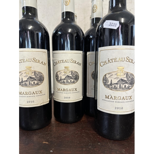 76 - 22 bottles Chateau of Siran Margaux, 5 x 2009, 6 x 2010, 11 x 2011
Location:G3.1