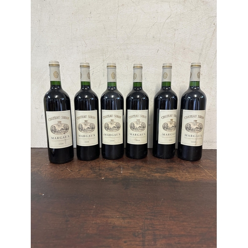 77 - 25 bottles of Chateau Siran Margaux, 11 x 2019, 3 x 2005, 5 x 2006, 6 x 2008.
Location:L5