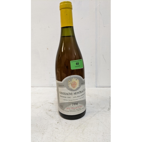 107 - A single bottle of Chassagne-Montrachet Premier Cru 1996, 75cl Location: G1.1