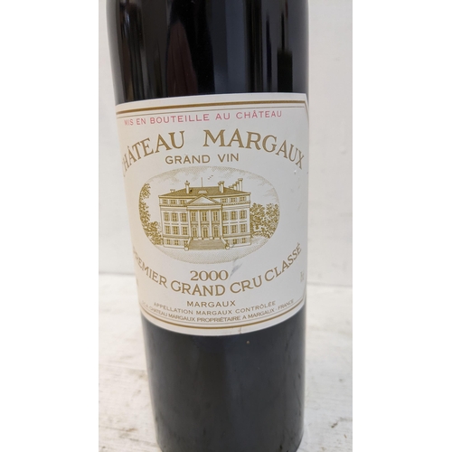 100 - One bottle of Chateau Margaux 2000 vintage Premier Grand Cru Classe, 75cl 
Location: G4.2