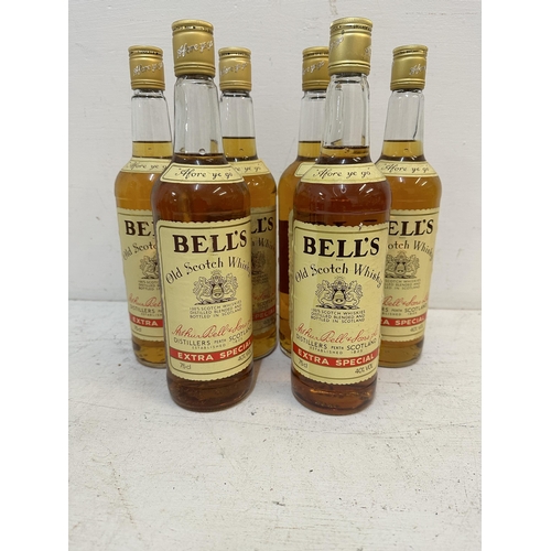 153 - Six bottles of Bells Old Scotch Whisky, 6 x 75cl Location: S1.2