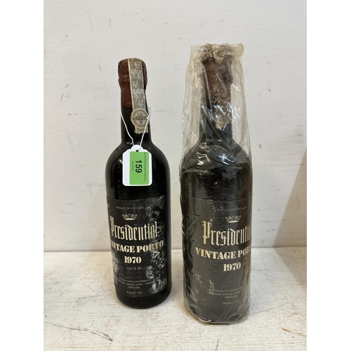 111 - Two bottles of Presidential vintage Port Location: G1.1