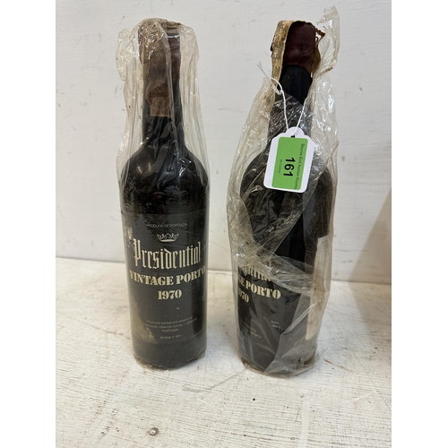 108 - Two bottles of Presidential vintage Port Location: R2