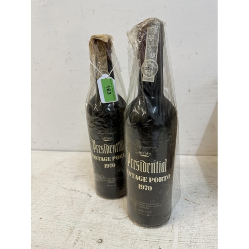 106 - Two bottles of Presidential vintage Port Location: G1.1