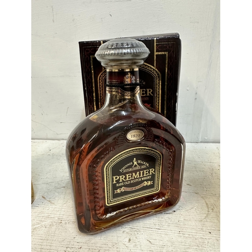 113 - A single bottle of Johnnie Walker Premier Rare old Scotch Whisky, 75cl Location: G3.1