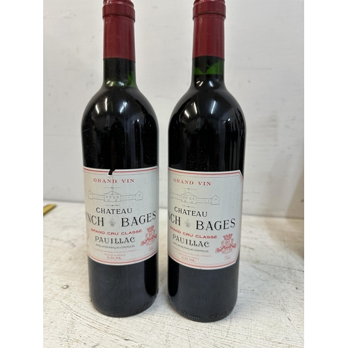 101 - Two bottles of Chateau Lynch Bages Grand Cru Classe Pauillac 1998 Location: G