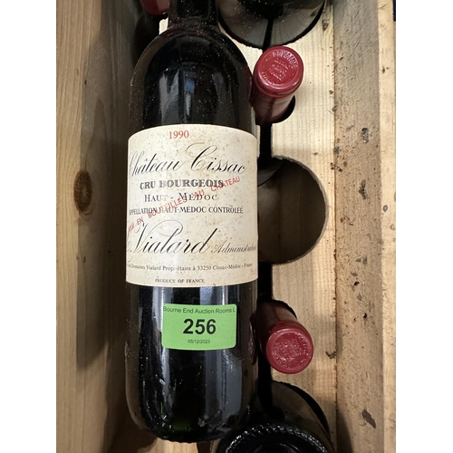 135 - Eight bottles of Chateau Cissca 1990 
Location:G4.2