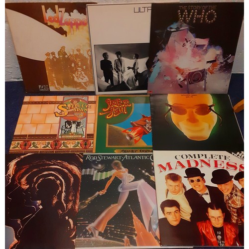 196 - A quantity of LP's, mainly 1970's to include 1969 Led Zeppelin II (matrix 588198), 1970 Led Zeppelin... 