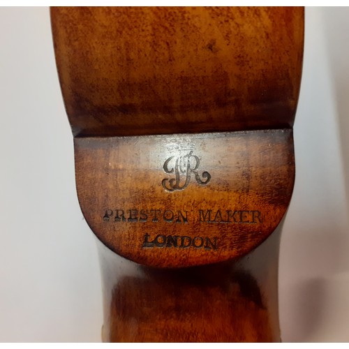 191 - An late 18th Century John Preston, London 10-string cittern A/F, stamped 'Preston Maker London' to t... 