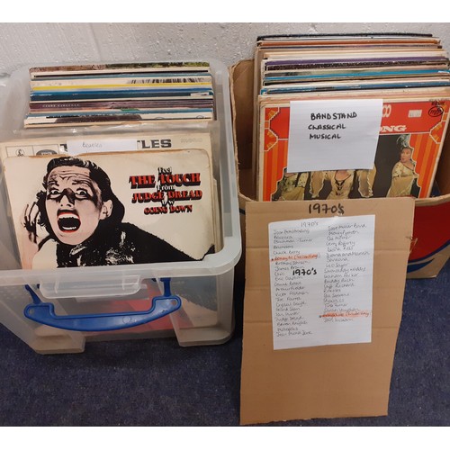 187 - A quantity of LP's 1960's-1980's to include a 1974 Cliff Richard 'The 31st February Street' White La... 